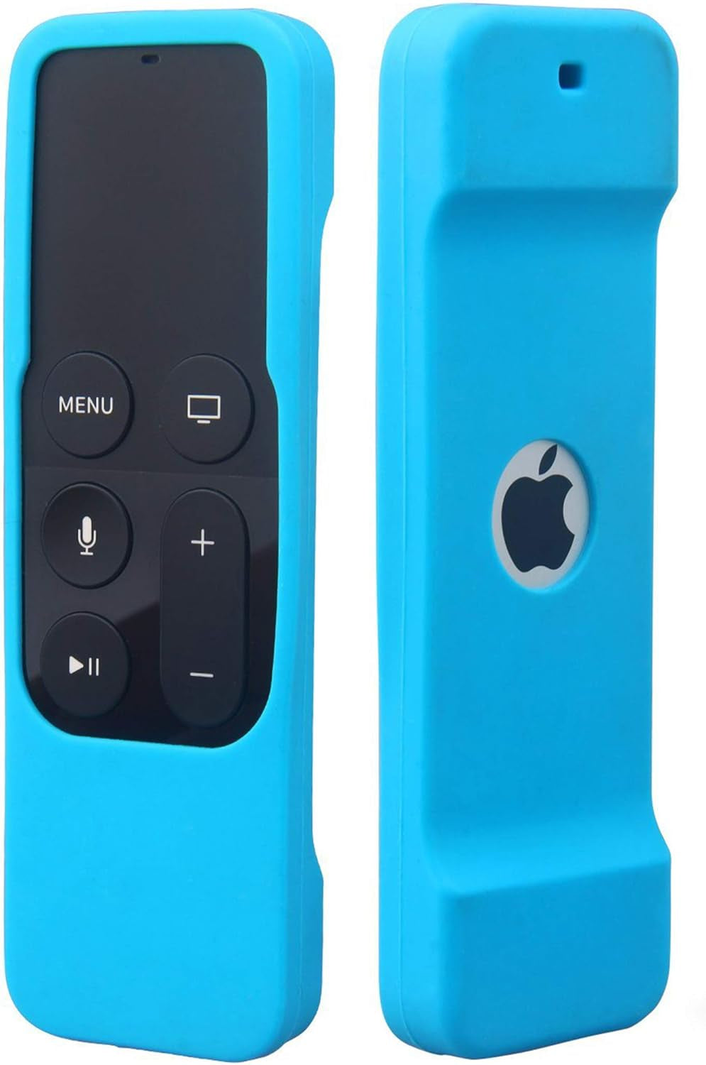 Remote Case Compatible with Apple TV 4K (5Th) and 4Th Generation,  Shock Proof Silicone Remote Cover Case Compatible with Apple TV 4Th Gen 4K 5Th Siri Remote Controller - Blue